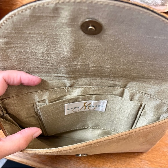 Mary Frances Turquoise Power Beaded Clutch Bag - Picture 7 of 7